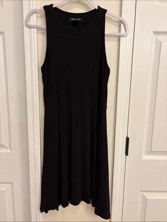 Athleta Dresses & Skirts - Athleta Black Sleeveless Knee Length A-Line Dress